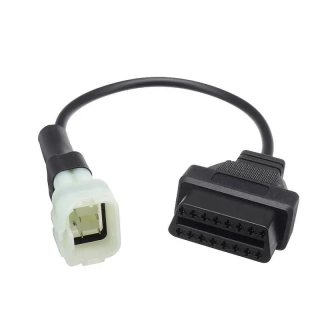 KTM 6 pin CAN redukce OBD2 motocykl, pro TuneECU - K linka, 6pin
