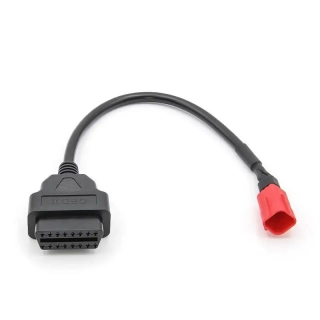 Redukce pro nové motorky s červeným EURO 5 OBD2